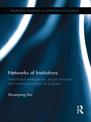 cover image of Networks of Institutions